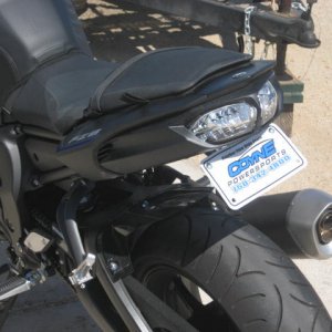 tail tidy and led tail light